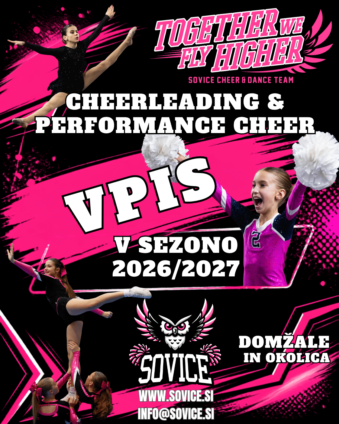 ODPRTE PRIJAVE V SEZONO 2026/2027